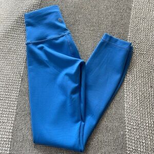 Lululemon Wunder Train high rise leggings Blue Leggings size 0